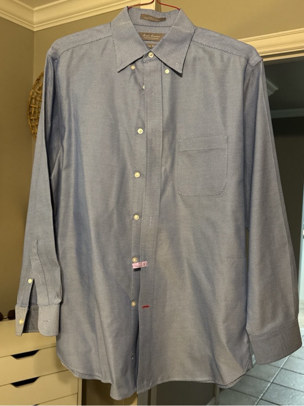 Daniel Cremieux Light Blue Textured Men’s Dress Shirt